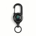 Retractable Heavy Duty Carabiner Keychain