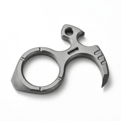 Titanium Talon EDC Finger Ring Multi-Tool with Bottle Opener & Pry Tip