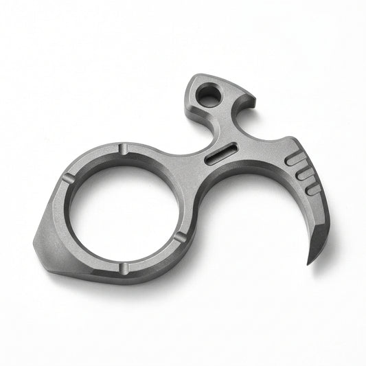 Titanium Talon EDC Finger Ring Multi-Tool with Bottle Opener & Pry Tip